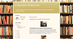 Desktop Screenshot of concepospoderosos.blogspot.com