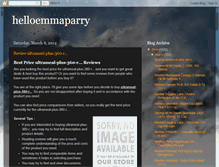 Tablet Screenshot of helloemmaparry.blogspot.com