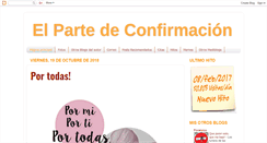 Desktop Screenshot of partedeconfirmacion.blogspot.com