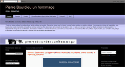 Desktop Screenshot of pierrebourdieuunhommage.blogspot.com