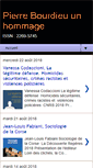 Mobile Screenshot of pierrebourdieuunhommage.blogspot.com