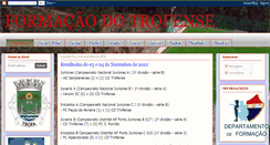 Desktop Screenshot of formacaodotrofense.blogspot.com