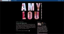 Desktop Screenshot of amylewisphotography.blogspot.com