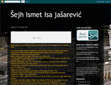 Tablet Screenshot of ismetisajasarevic.blogspot.com
