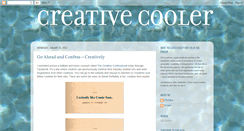 Desktop Screenshot of creativecooler.blogspot.com