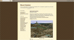 Desktop Screenshot of mt-sabalan.blogspot.com