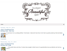 Tablet Screenshot of budgetbeautifuldiy.blogspot.com