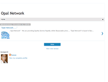 Tablet Screenshot of opal-network.blogspot.com
