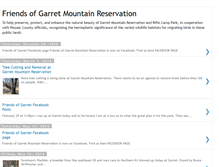 Tablet Screenshot of friendsofgarretmountain.blogspot.com