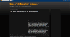 Desktop Screenshot of integrationdisorder.blogspot.com