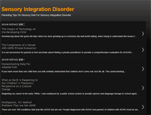 Tablet Screenshot of integrationdisorder.blogspot.com