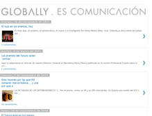 Tablet Screenshot of globallyescomunicacion.blogspot.com