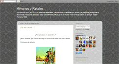 Desktop Screenshot of hilvanesyretales.blogspot.com