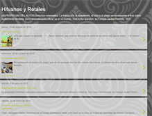 Tablet Screenshot of hilvanesyretales.blogspot.com