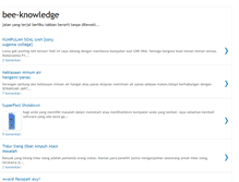 Tablet Screenshot of bee-honz.blogspot.com