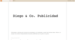 Desktop Screenshot of diegoycopublicidad.blogspot.com