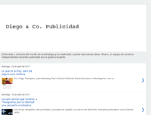 Tablet Screenshot of diegoycopublicidad.blogspot.com
