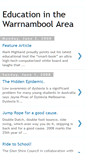 Mobile Screenshot of educationinthewarrnamboolarea.blogspot.com