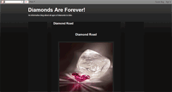 Desktop Screenshot of diamondsforever4u.blogspot.com