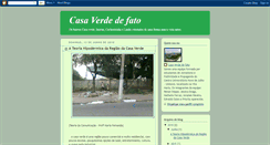 Desktop Screenshot of casaverdedefato.blogspot.com