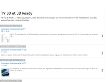 Tablet Screenshot of 3d-tv-et-3d-ready.blogspot.com