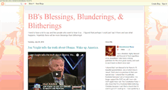 Desktop Screenshot of bbsblessingsblunderingsblitherings.blogspot.com