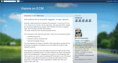 Desktop Screenshot of ecmvision.blogspot.com