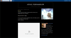 Desktop Screenshot of jesusforvandler.blogspot.com