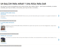 Tablet Screenshot of mibalconcito.blogspot.com