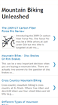 Mobile Screenshot of mountainbikingunleashed.blogspot.com