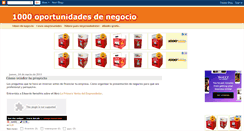 Desktop Screenshot of 1000oportunidades.blogspot.com