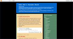 Desktop Screenshot of hobobobspancakeshack.blogspot.com
