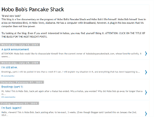 Tablet Screenshot of hobobobspancakeshack.blogspot.com