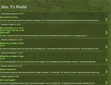 Tablet Screenshot of mrstsworld.blogspot.com