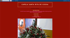 Desktop Screenshot of capelasantarita-sl.blogspot.com