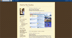 Desktop Screenshot of chefinthegarden.blogspot.com