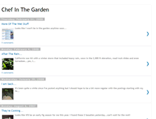 Tablet Screenshot of chefinthegarden.blogspot.com