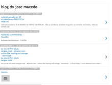 Tablet Screenshot of blogdojosemacedo.blogspot.com