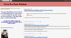 Desktop Screenshot of novateapartypatriots.blogspot.com