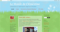 Desktop Screenshot of lemondedeclementine.blogspot.com