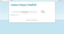 Desktop Screenshot of nuevoloquomadrid.blogspot.com