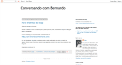 Desktop Screenshot of conversandocombernardo.blogspot.com