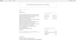 Desktop Screenshot of nutricionales-tiens.blogspot.com