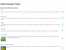 Tablet Screenshot of nutricionales-tiens.blogspot.com
