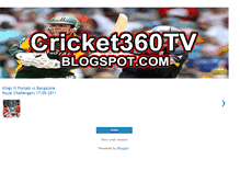 Tablet Screenshot of cricket360tv.blogspot.com