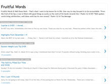 Tablet Screenshot of fruitfulwords.blogspot.com
