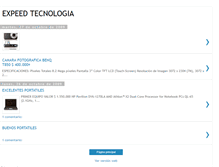 Tablet Screenshot of expeedtecnologia.blogspot.com