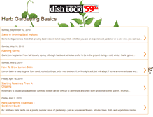 Tablet Screenshot of herb-gardening-basics.blogspot.com