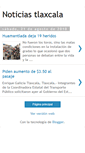 Mobile Screenshot of noticiastlaxcala.blogspot.com