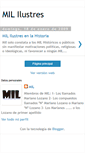 Mobile Screenshot of mililustres.blogspot.com